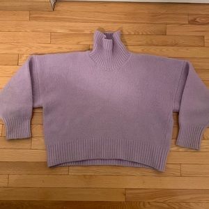 Babaa jumper no17 in Violeta. One size. 100% sustainable wool made in Spain